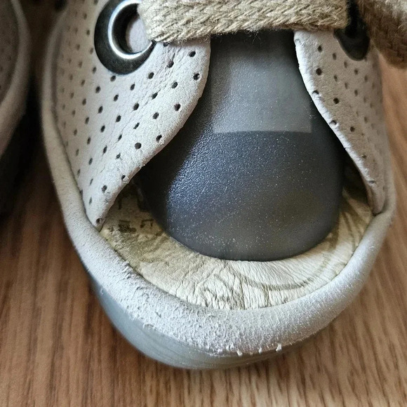 Fly London Leather Lace up Perforated Wedge Sandal Sizs 37. - Picture 8 of 13